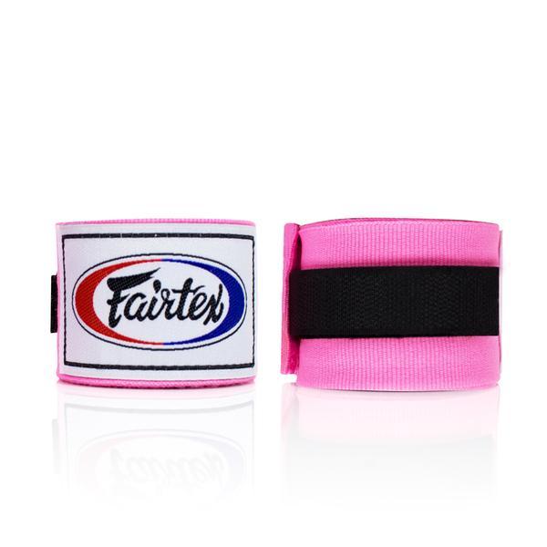 Fairtex HW2 Elastic Cotton Handwraps 180″ -Pink