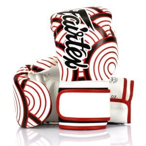 Microfiber Gloves - Art Collections - White/Red