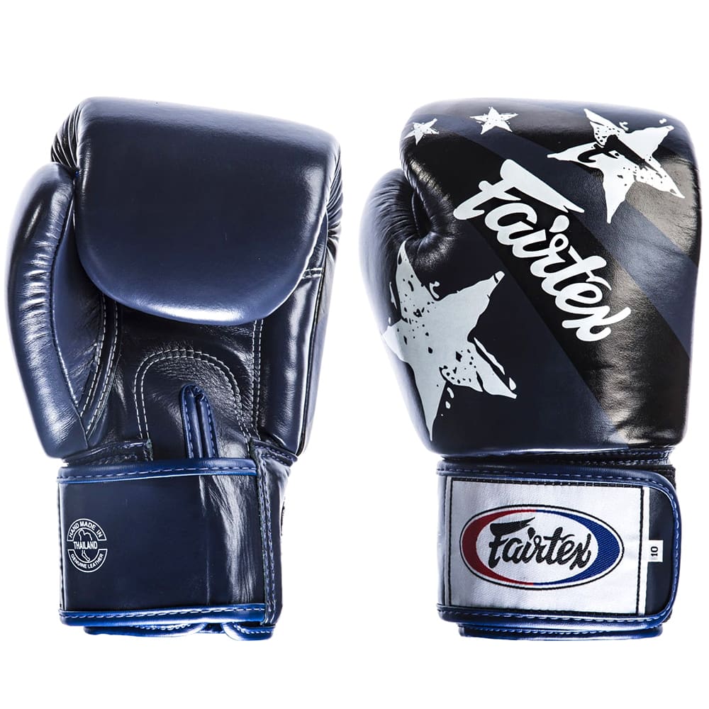 Universal Gloves "Tight-Fit" Design-Nation Prints Collection -Blue