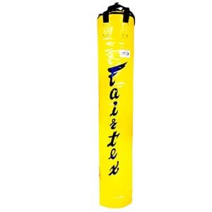 6FT Muaythai Banana Bag - Unfilled -Yellow