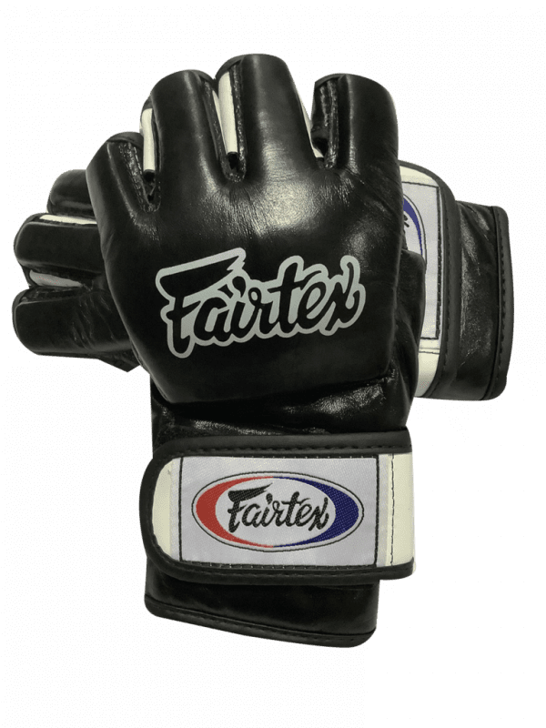 FAIRTEX FGV12 MMA GLOVES - BLACK/WHITE - Image 2
