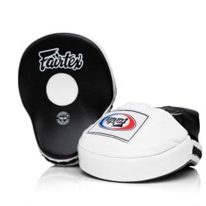 The Ultimate Contoured Focus Mitts - Black/White