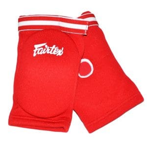 SOFT FABRIC ELASTIC ELBOW PADS EBE1 - Red