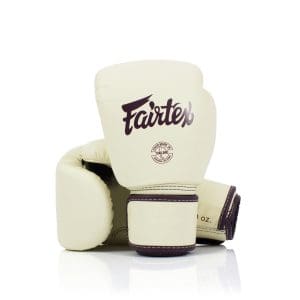 Fairtex BGV16 Leather Boxing Gloves - Khaki