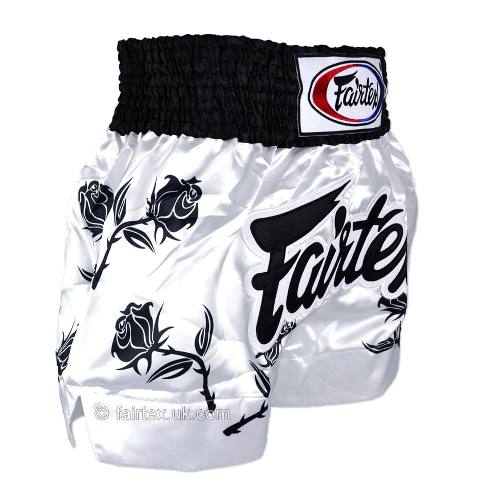 FAIRTEX BS0659 BLACK ROSES MUAY THAI SHORTS