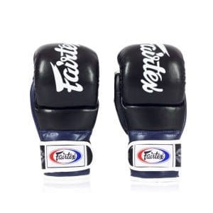 Fairtex FGV18 Super Sparring Grappling Gloves - Black/Blue