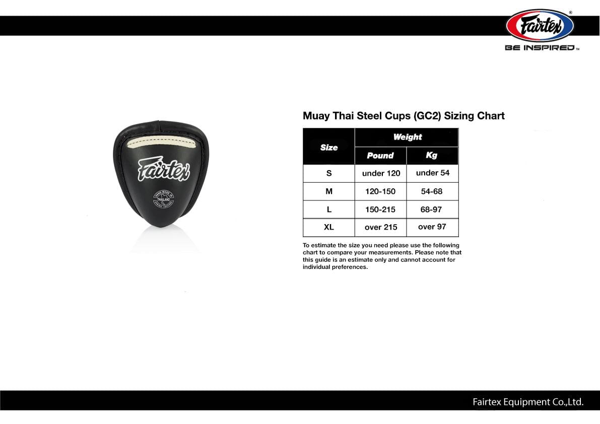 Muay Thai Steel Cups - Image 2
