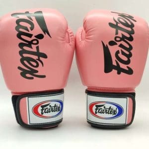 Fairtex BGV19 DELUXE TIGHT-FIT GLOVES - Pink