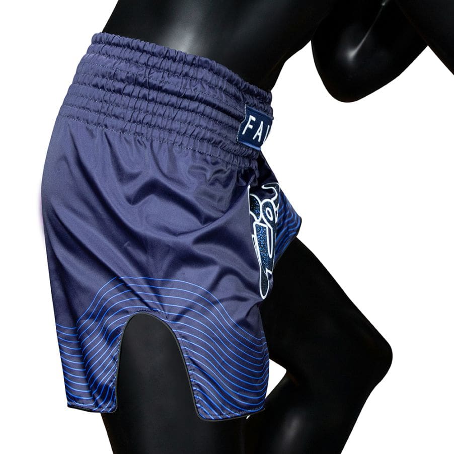 Fairtex Muay Thai Shorts - BS1930 Blue Ocean - Image 3